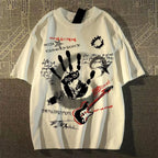 Cartoon Graphic Loose Fit T-Shirt - Graphic T-Shirt