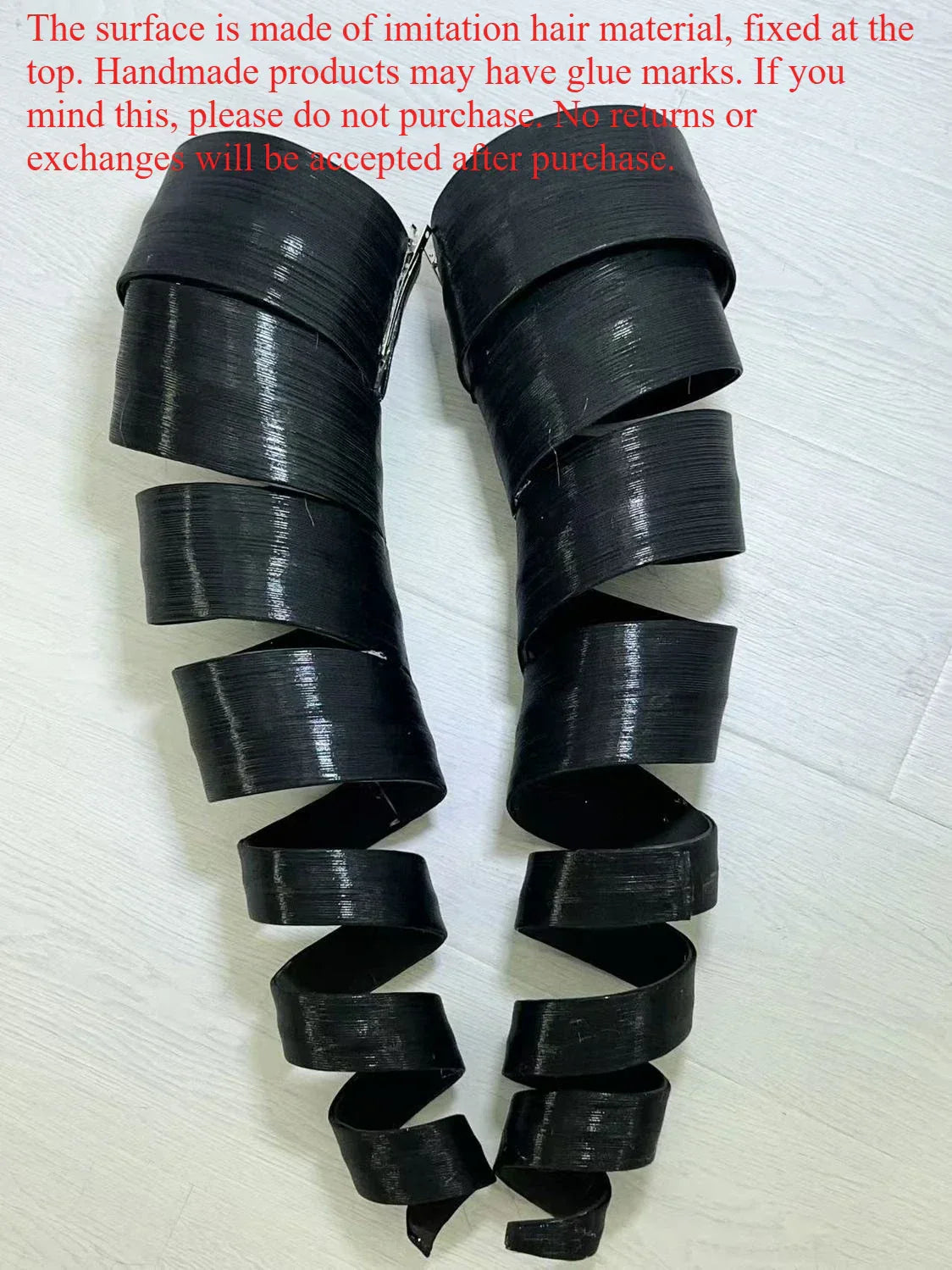 Anime Celestia Ludenberg Cosplay Yasuhiro Taeko Wig Artificial Black Hair Spiral Double Ponytail Role Play Props