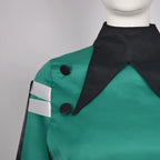Anime Witch Hat Atelier Coco Cosplay Outfit Green Cloak Uniform Full Set With Hat Socks For Halloween Costume Party
