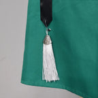 Anime Witch Hat Atelier Coco Cosplay Outfit Green Cloak Uniform Full Set With Hat Socks For Halloween Costume Party