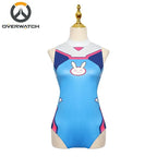 Game DVA Jumpsuit Printed Sexy Swimsuit Cosplay Costume Women Anime Swimsuit Sexy Lingerie Bathing Suit Halloween