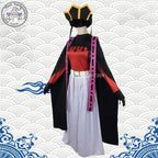 Popular Anime Demon Doma Douma Cosplay Costume Twelve Kizuki Upper Rank Two Role Play Wig Fan Sets Outfit for Men Women