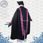 Popular Anime Demon Doma Douma Cosplay Costume Twelve Kizuki Upper Rank Two Role Play Wig Fan Sets Outfit for Men Women