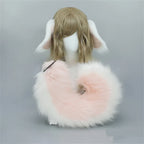 12 Styles 2Pcs/set Furry Anime Dog Ear Headband Tail Cartoon Comic-Con Cosplay Costume Accessories Plush Animal Ears