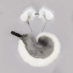 12 Styles 2Pcs/set Furry Anime Dog Ear Headband Tail Cartoon Comic-Con Cosplay Costume Accessories Plush Animal Ears