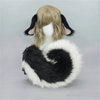 12 Styles 2Pcs/set Furry Anime Dog Ear Headband Tail Cartoon Comic-Con Cosplay Costume Accessories Plush Animal Ears