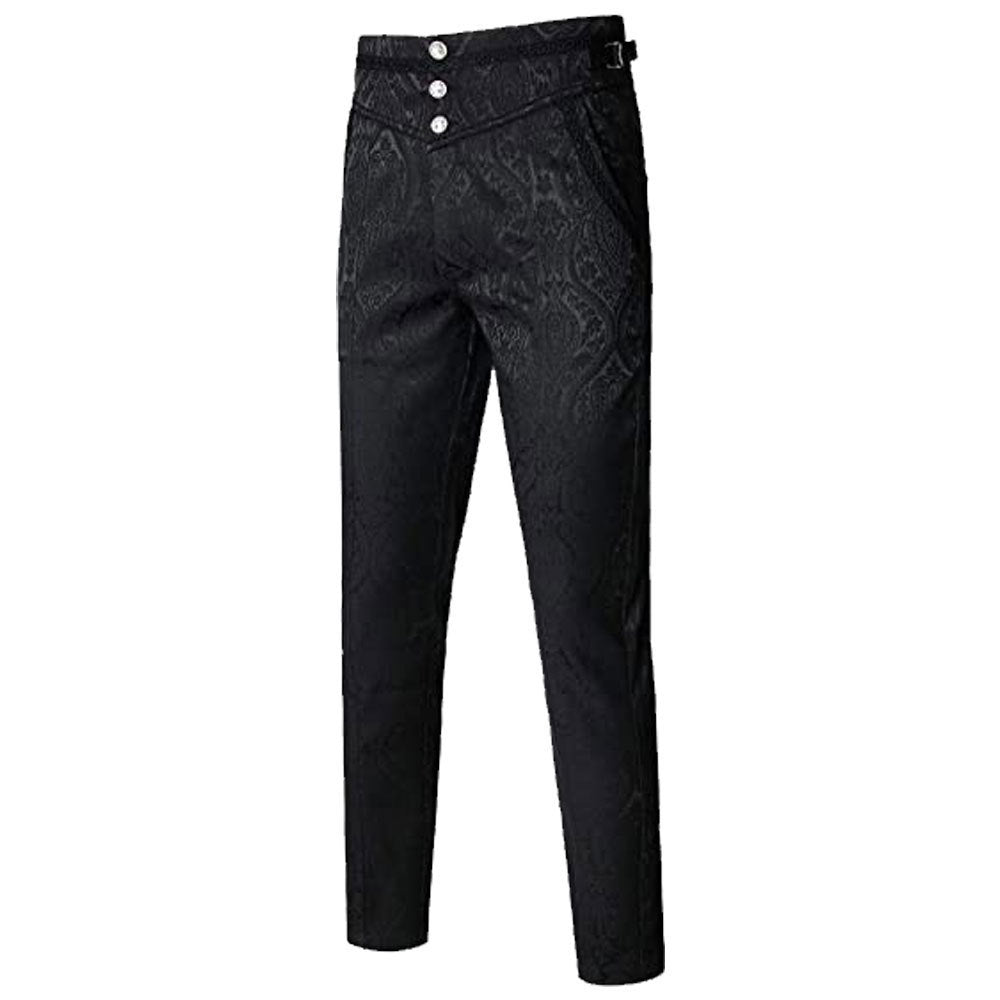 2025 New Halloween Vampire cosplay Pants Diablo Gothic Jacquard Pants in stock