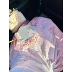 Pastel Hanfu-Inspired Brocade Dress - kawaii-inspired outfit in pastel colors - 50628872
