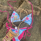 Japanese Hello Kittys Women Split Strap Bikini Summer Girls Seaside Fashion Swimsuit Sexy Triangle Swimwear Kawaii