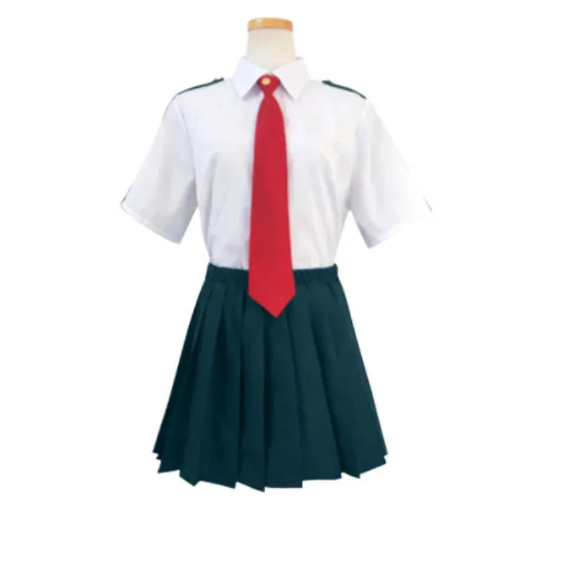 My Hero Academia Anime Midoriya Izuku Cosplay Costume Todoroki Shoto School Uniform Set Wig Suit Unisex Halloween Role