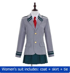 My Hero Academia Anime Midoriya Izuku Cosplay Costume Todoroki Shoto School Uniform Set Wig Suit Unisex Halloween Role