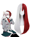 My Hero Academia Anime Midoriya Izuku Cosplay Costume Todoroki Shoto School Uniform Set Wig Suit Unisex Halloween Role