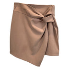 South Korea Dongdaemun New Unique High Waist Kink Stretch Hip Skirt se