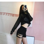 Lisa Same Stage Costume Spice Girls Essential Bottoming Pants Jazz DS Hot Pants Steel Pipe Dancing High Waist Shorts
