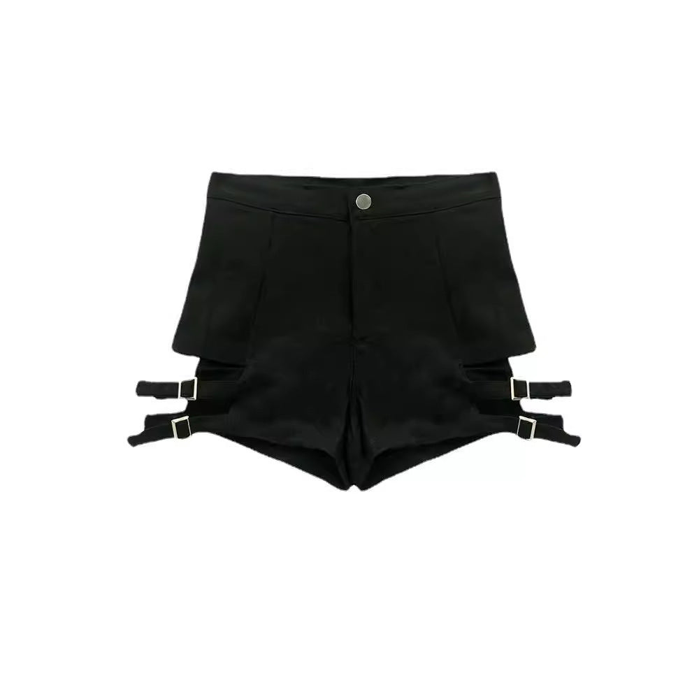 Lisa Same Stage Costume Spice Girls Essential Bottoming Pants Jazz DS Hot Pants Steel Pipe Dancing High Waist Shorts
