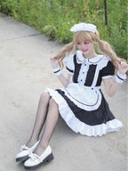 Japanese-Style Cute Maid Outfit Maid Uniform Lolita Maid Boss Suit Cosplay Costume