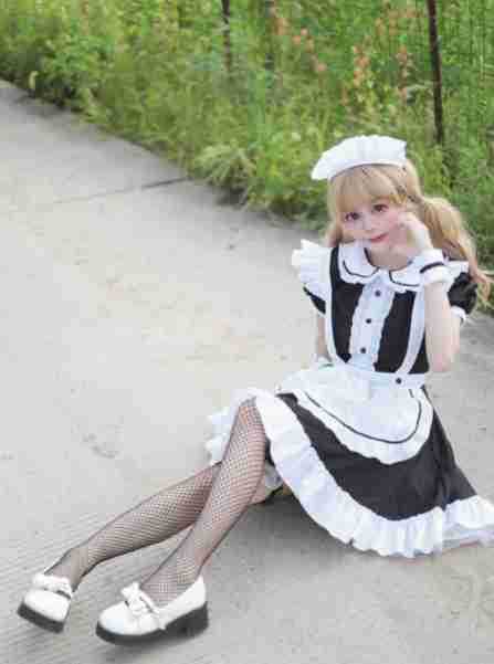 Japanese-Style Cute Maid Outfit Maid Uniform Lolita Maid Boss Suit Cosplay Costume