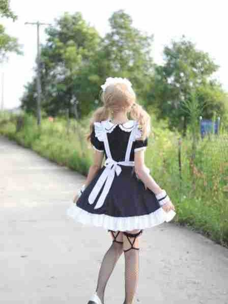 Japanese-Style Cute Maid Outfit Maid Uniform Lolita Maid Boss Suit Cosplay Costume