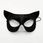 Sexy Lace Mask Women Cat Cosplay Supplies Dance Party Performance Masquerade Fox Mask Couple Animal Face Decor Eyes