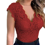 Lace Hollow Out Cardigan Top - Cardigan Top