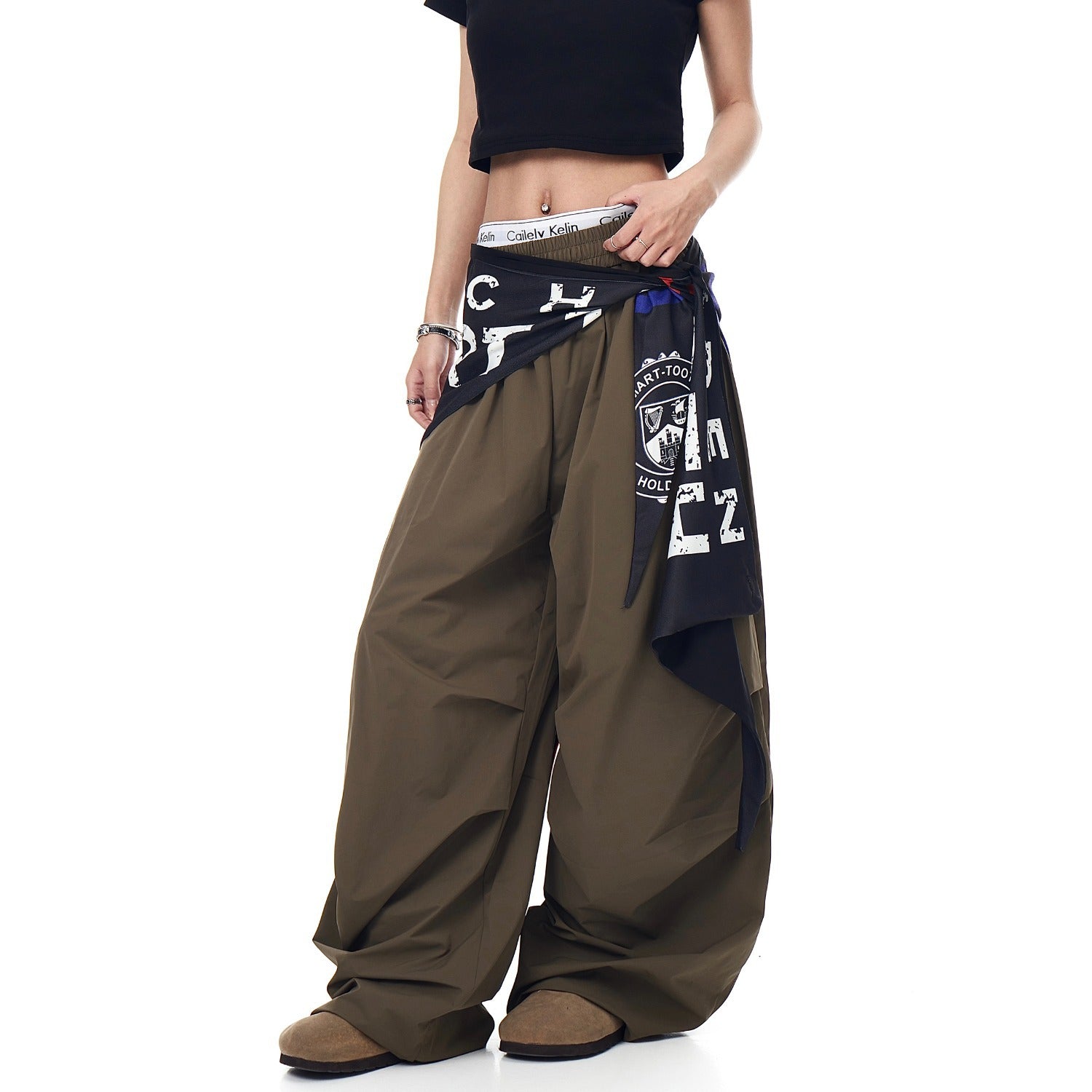 Original High-Quality Foreign Trade American Layered Cargo Pants Street Hot Girl Style Versatile New Design Niche Pants
