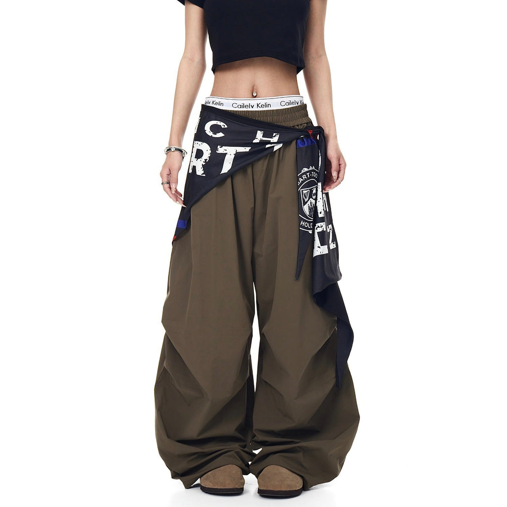 Original High-Quality Foreign Trade American Layered Cargo Pants Street Hot Girl Style Versatile New Design Niche Pants