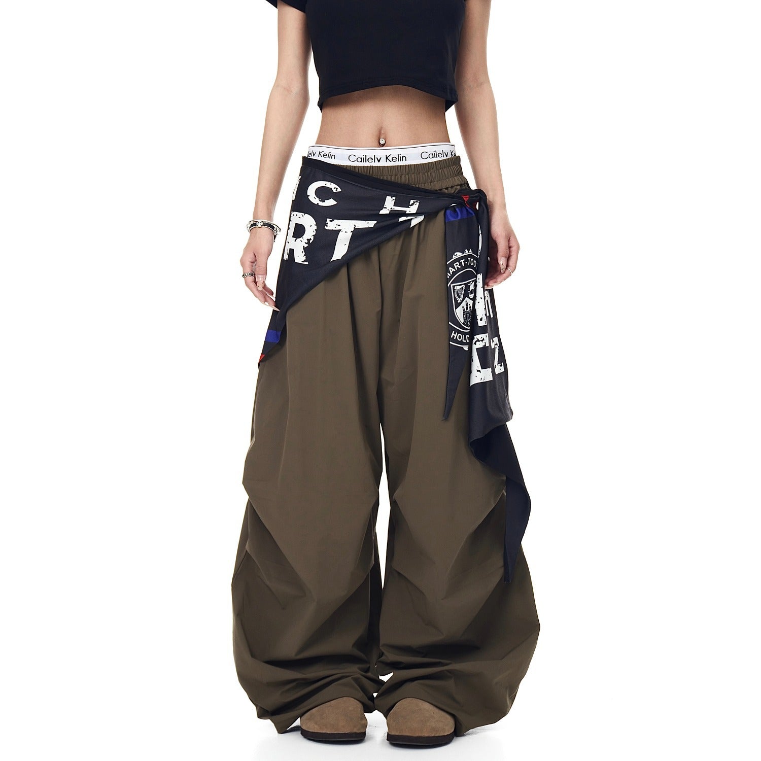 Original High-Quality Foreign Trade American Layered Cargo Pants Street Hot Girl Style Versatile New Design Niche Pants