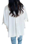 In stock Japanese style Letian short-sleeved women’s top 2023 Korean style new chubby girl Western style age-reducing