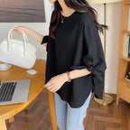 In stock Japanese style Letian short-sleeved women’s top 2023 Korean style new chubby girl Western style age-reducing