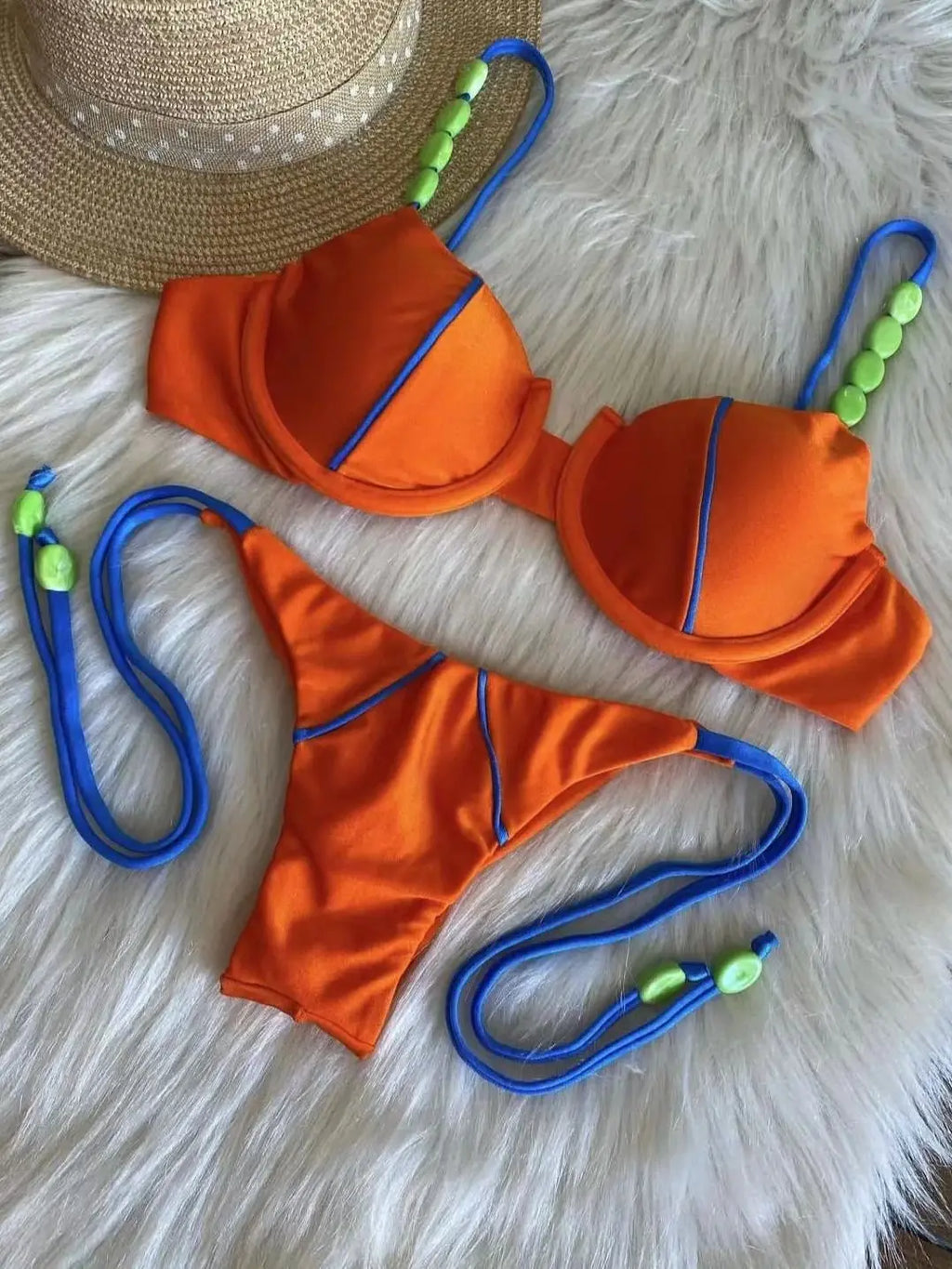 RUOTONGSEPT New Sexy Push up Bikini Set Swimsuit Women’s low-waist Swimwear For Female Two Piece Beachwear 2023 Bathing
