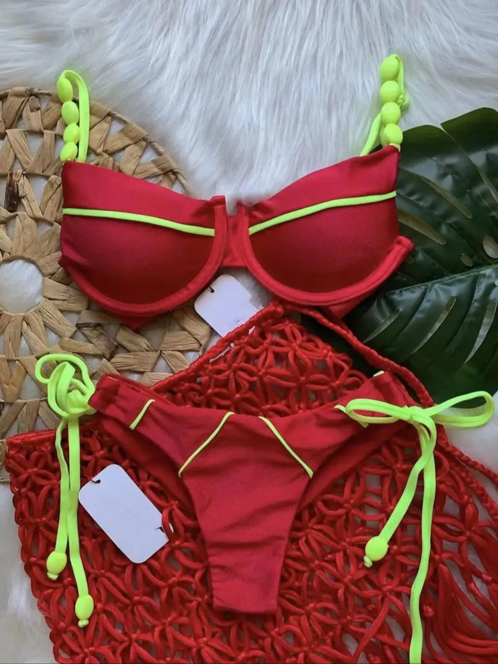 RUOTONGSEPT New Sexy Push up Bikini Set Swimsuit Women’s low-waist Swimwear For Female Two Piece Beachwear 2023 Bathing