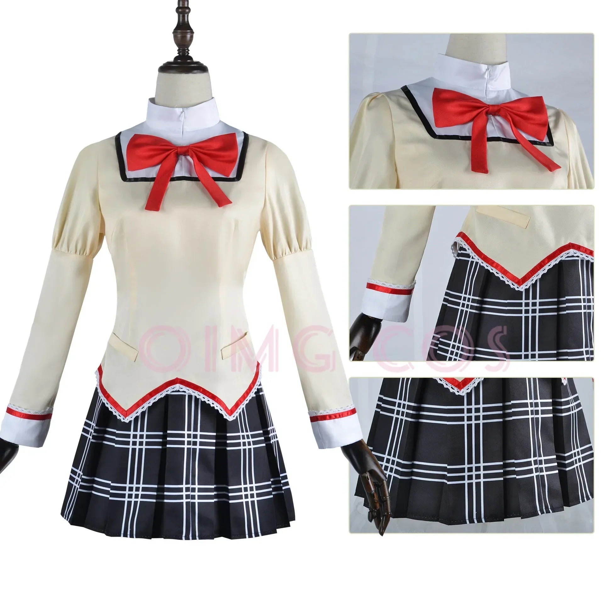 Kaname Madoka Akemi Homura Cosplay Costume School Uniform Puella Magi Madoka Magica Adult Anime Halloween Costumes