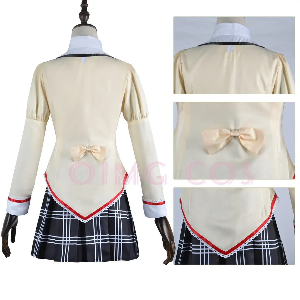 Kaname Madoka Akemi Homura Cosplay Costume School Uniform Puella Magi Madoka Magica Adult Anime Halloween Costumes