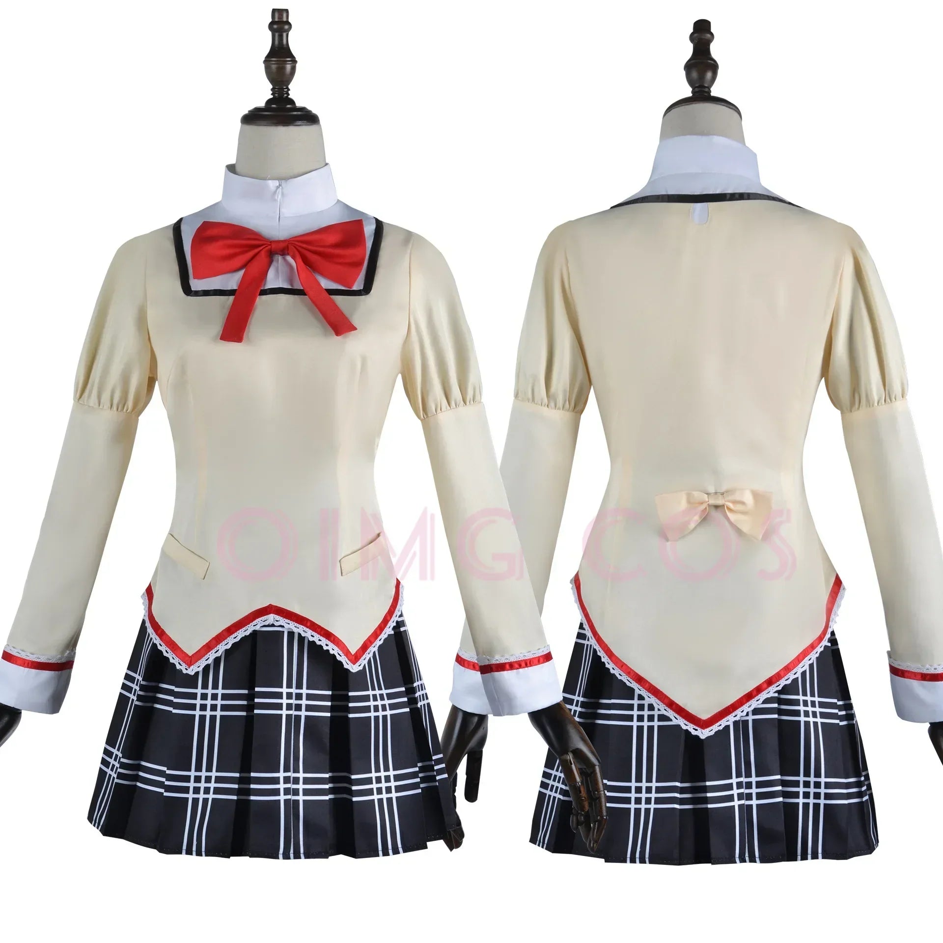 Kaname Madoka Akemi Homura Cosplay Costume School Uniform Puella Magi Madoka Magica Adult Anime Halloween Costumes
