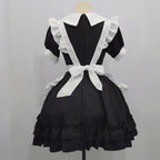 Export Two-Dimensional Dress Lolita Loli Dress Maid Uniform Soft Girl Cafe Maid Uniform Waiter