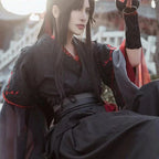 In Stock Anime Mo Dao Zu Shi The Untamed Wei Wuxian Cosplay Mo Xuanyu Costumes Ancient Suit Wedding Dresses
