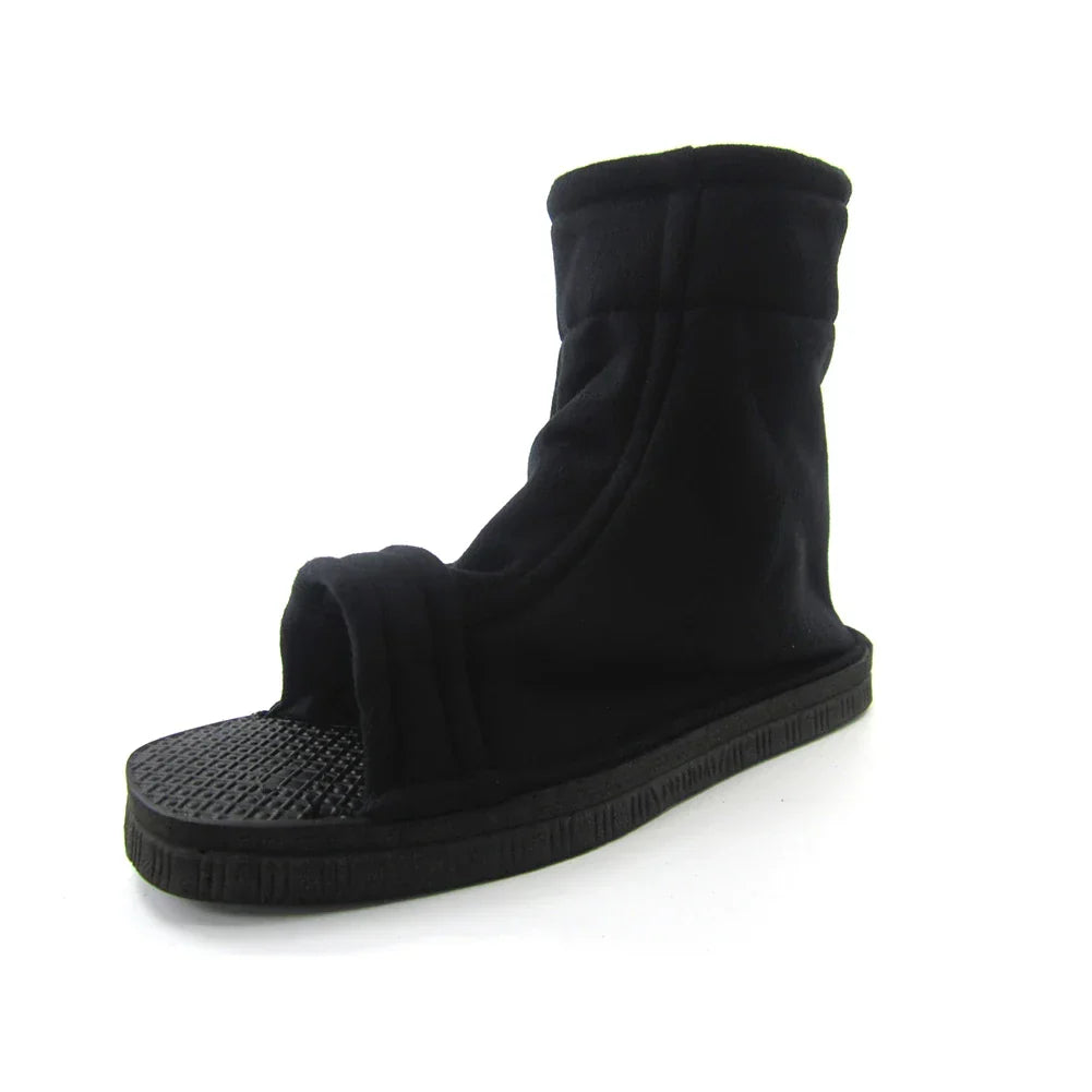 Brdwn Ninja Konoha Uchiha Sasuke Sakura Haruno Hatake Kakashi cosplay Shoes - Black / 41