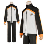 HOLOUN Zero Anime Natsuki Subaru Cosplay Costume Embroidery Full Zip Tracksuit Elastic Pants