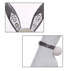 ROLECOS NIKKE Goddess of Victory Blanc Bunny Costume Noir Bunny Suit Women Sexy Cosplay Suit White and Black Jumpsuits