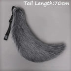 Anime COS Cat Fox Tails Plush Cosplay Costumes Big Tails Dog Furry Tail Role Play Party Performance Props Fursuit Tail