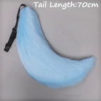 Anime COS Cat Fox Tails Plush Cosplay Costumes Big Tails Dog Furry Tail Role Play Party Performance Props Fursuit Tail