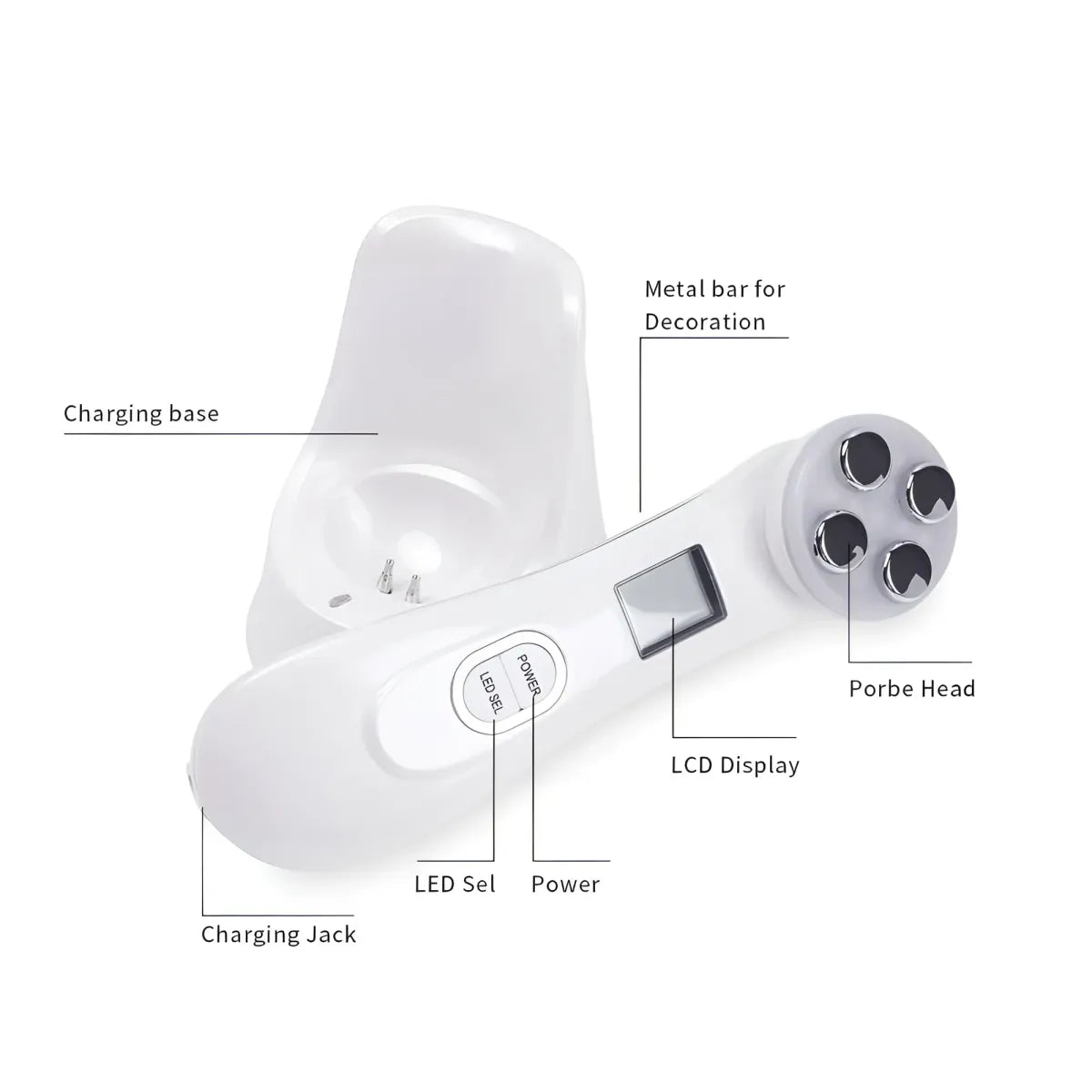 Rf Ems Beauty Pen - Skin Care - 5