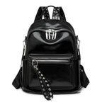 Cross-border Korean Style New Style Simple PU Leather Fashion Trend Leisure Sports Travel Academy Style Lightweight