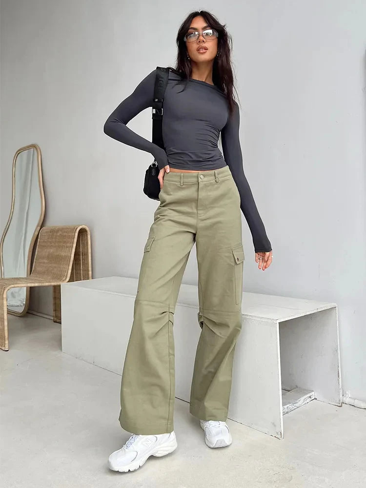 Slim Fit Long Sleeve T-Shirt Top - Long Sleeve T-Shirt