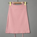 South Korea Dongdaemun New Shine Figure ~ Sexy Feminine Neck Bag Hip Outer Strap Skirt Korean Style - Pink / Free size