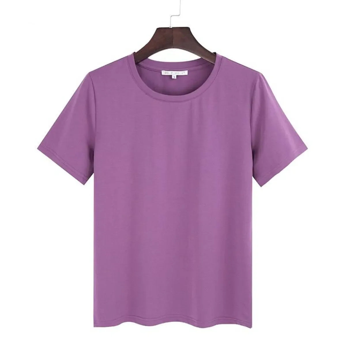 Women's Loose Fit Basic Tee Short Sleeve Crew Neck T-Shirt