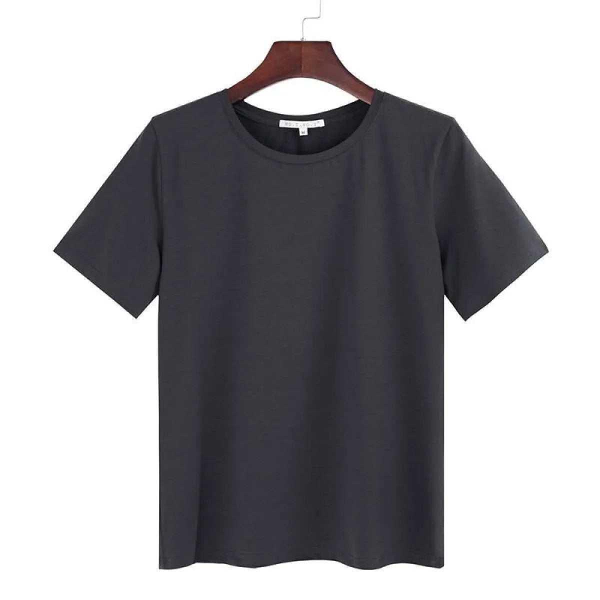 Women's Loose Fit Basic Tee Short Sleeve Crew Neck T-Shirt