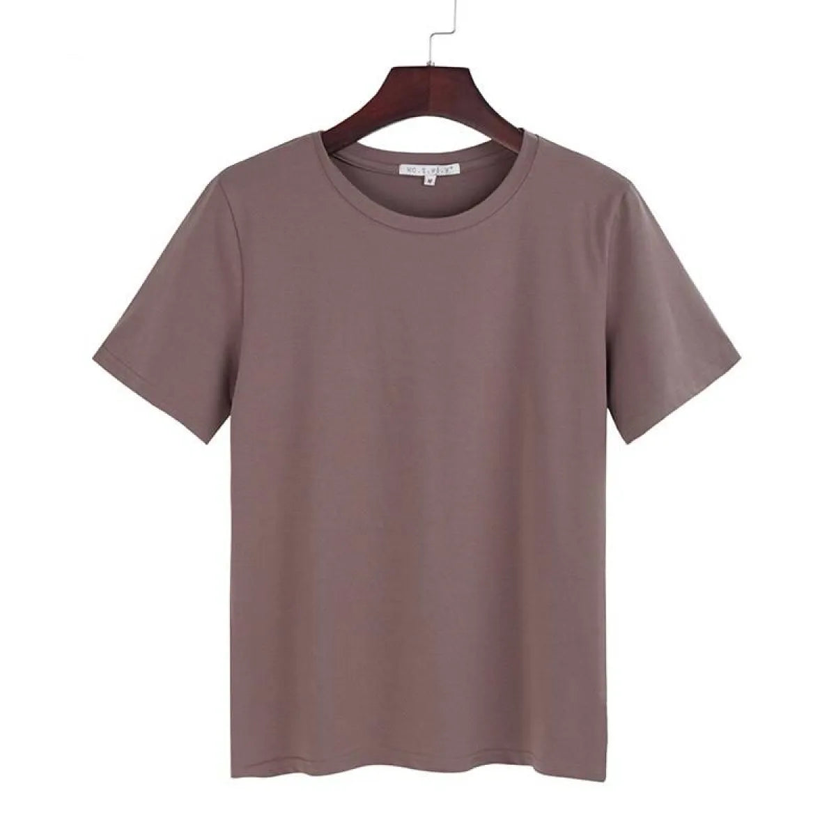 Women's Loose Fit Basic Tee Short Sleeve Crew Neck T-Shirt
