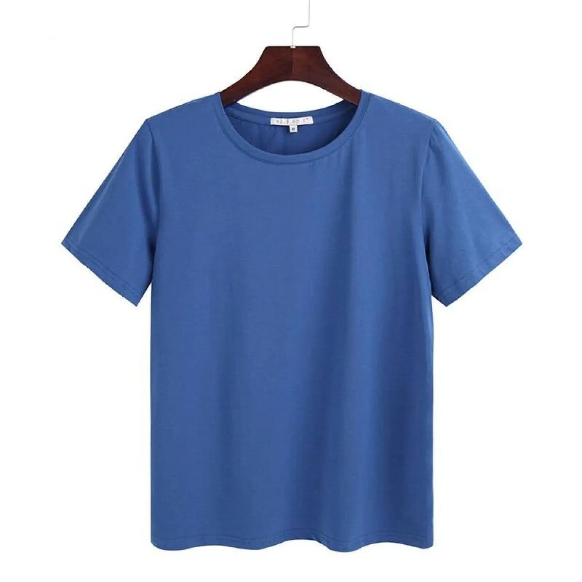 Women's Loose Fit Basic Tee Short Sleeve Crew Neck T-Shirt