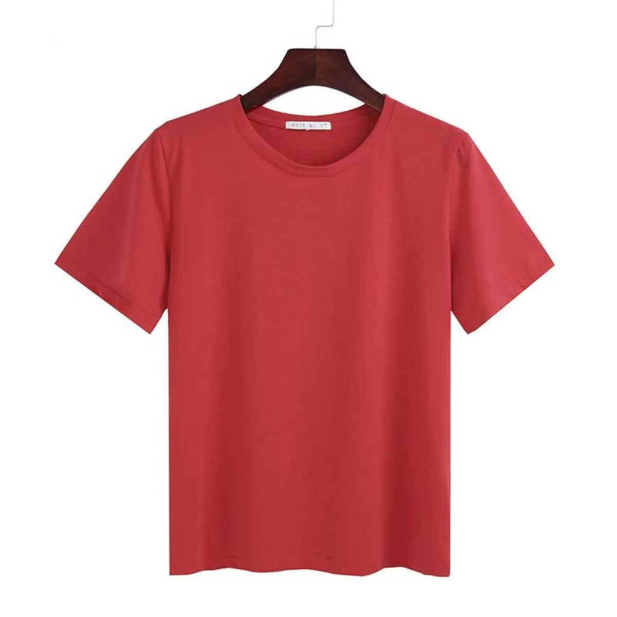 Women's Loose Fit Basic Tee Short Sleeve Crew Neck T-Shirt